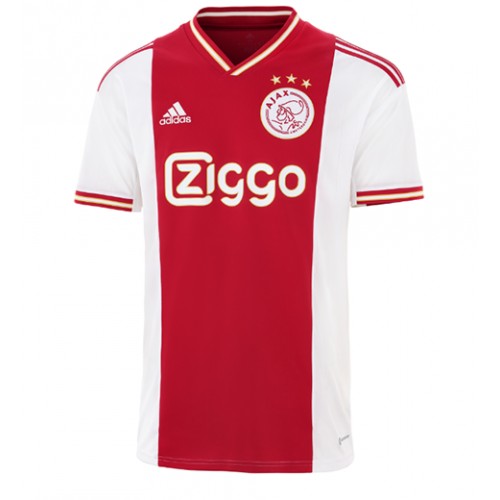 Fotbalové Dres Ajax Domácí 2022-23 Krátký Rukáv